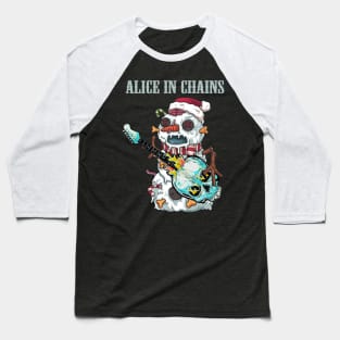 IN CHAINS BAND XMAS Baseball T-Shirt